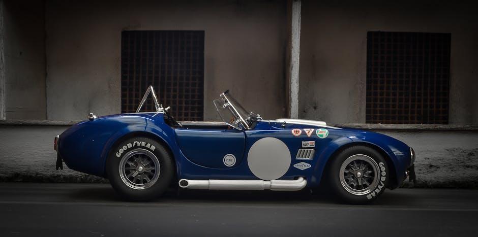 Unleashing the ‌Power: A‍ Closer Look at the‌ Shelby Cobra 1960